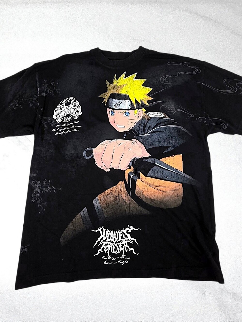 Darc Sport Naruto Side By Side Oversized Premium Tee • Small